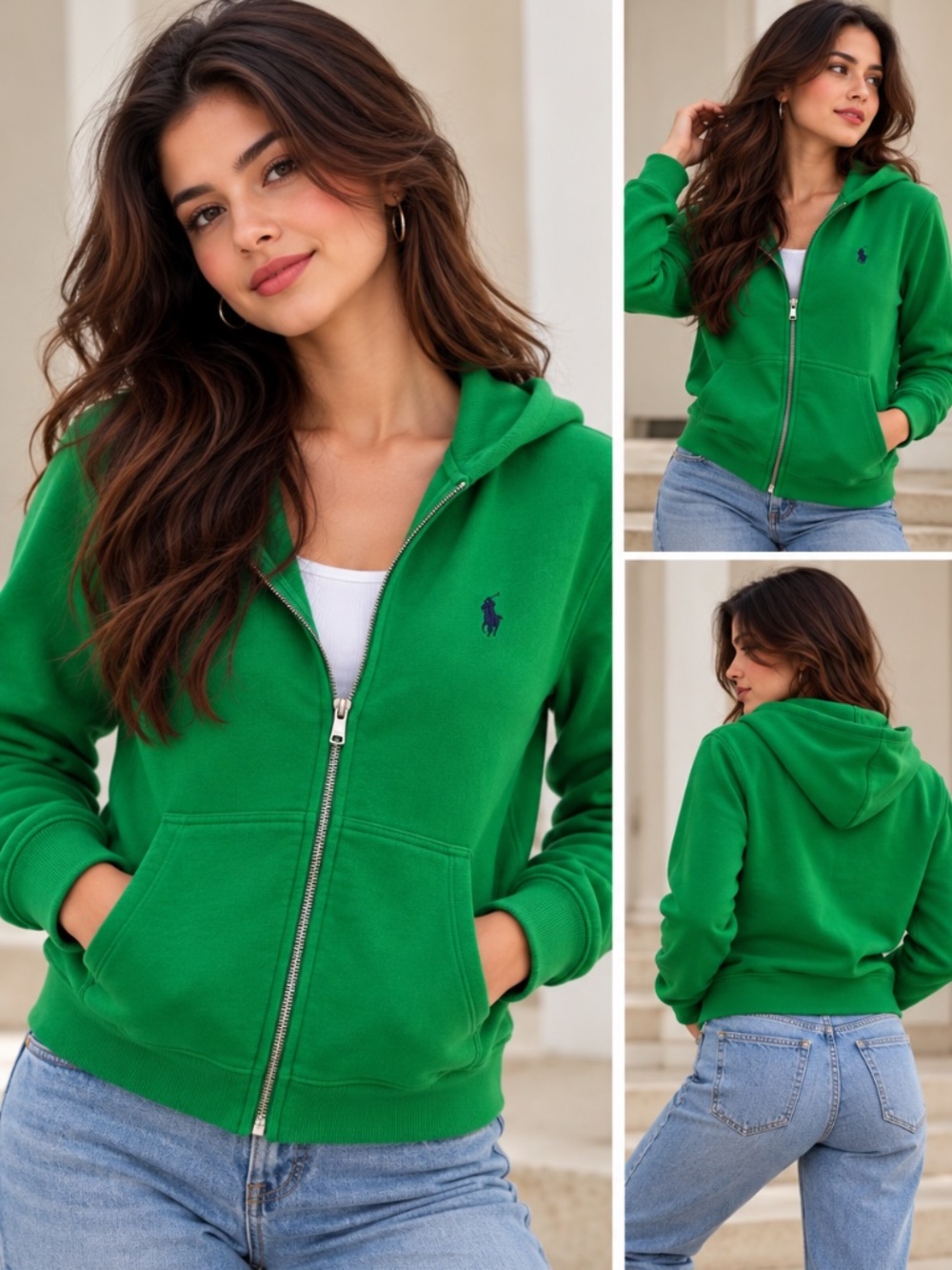 Women’s Polo, Ralph Lauren hoodie